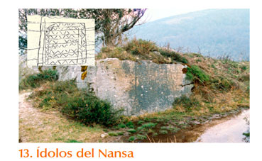 Ídolos rupestres del Nansa